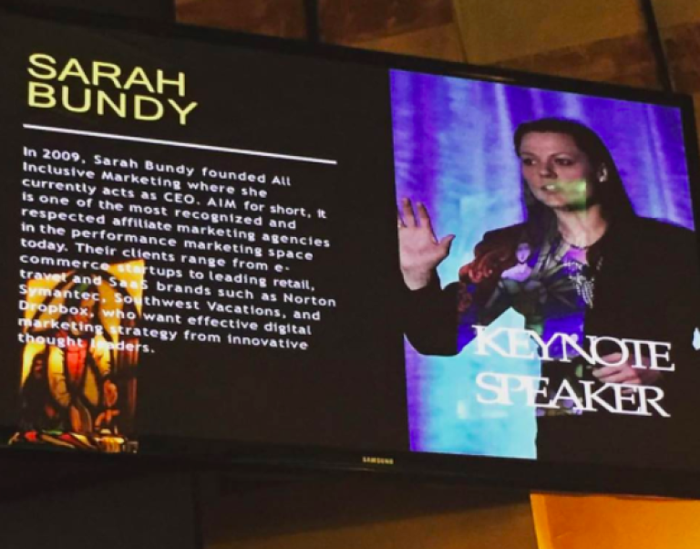 Sarah Bundy Keynote