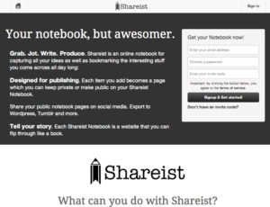shareist log in page